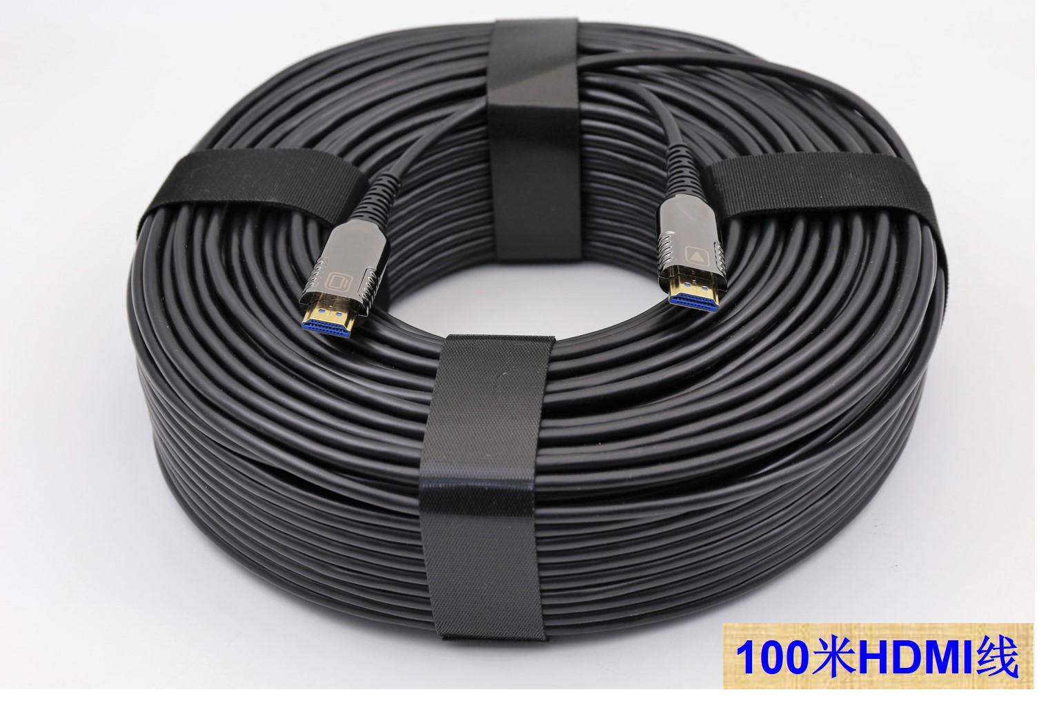 AOC主动式HDMI光纤线4K延长100米60米30米公对公高清1080P无压缩无损衰减