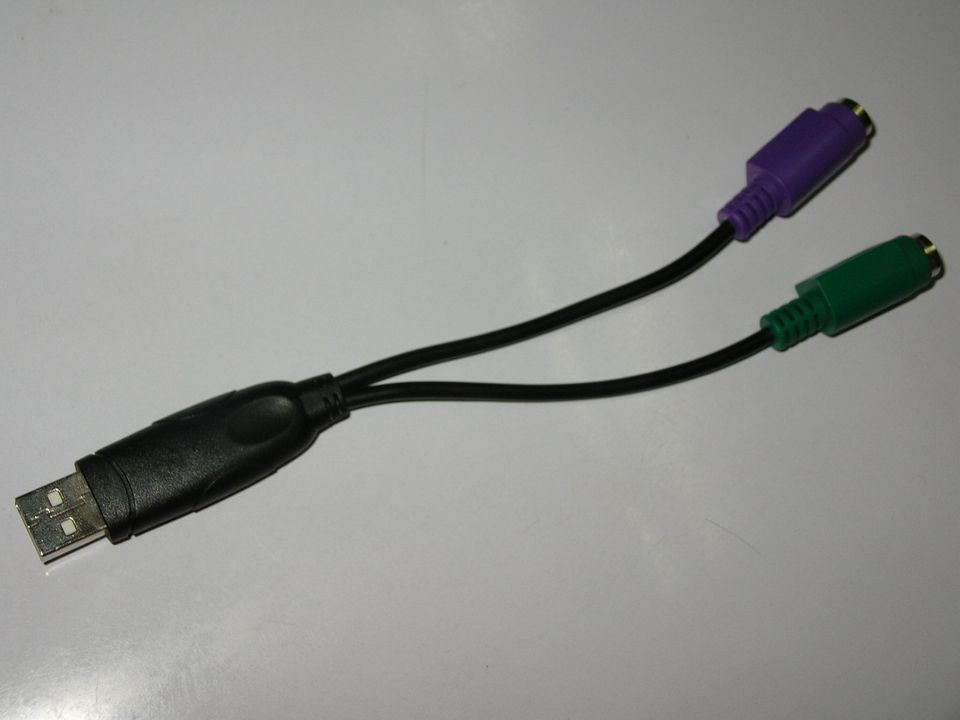USB转PS2带芯片up-2/up-5邦定IC半成品板PCBA