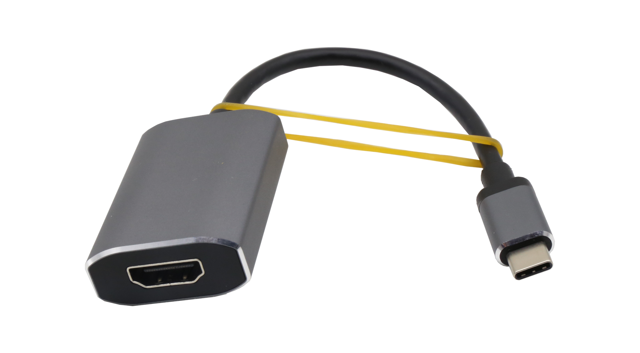 主动式USB-C转HDMI母头线不挑显卡多屏宝矩阵4K显示器拼接器视频处理器